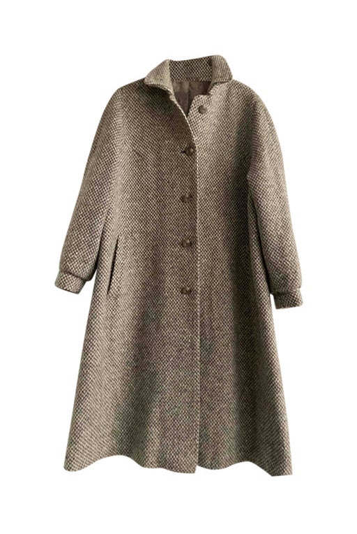 Manteau en tweed 