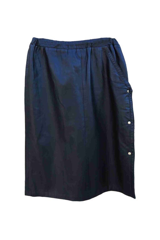 Guy Laroche leather skirt
