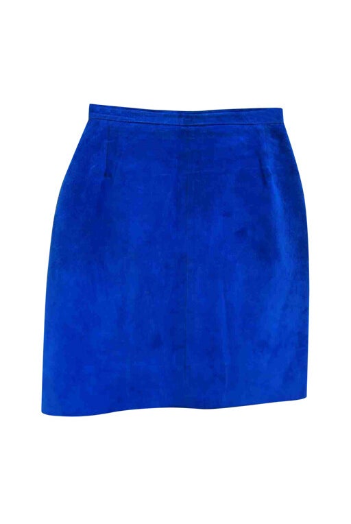 Suede skirt 