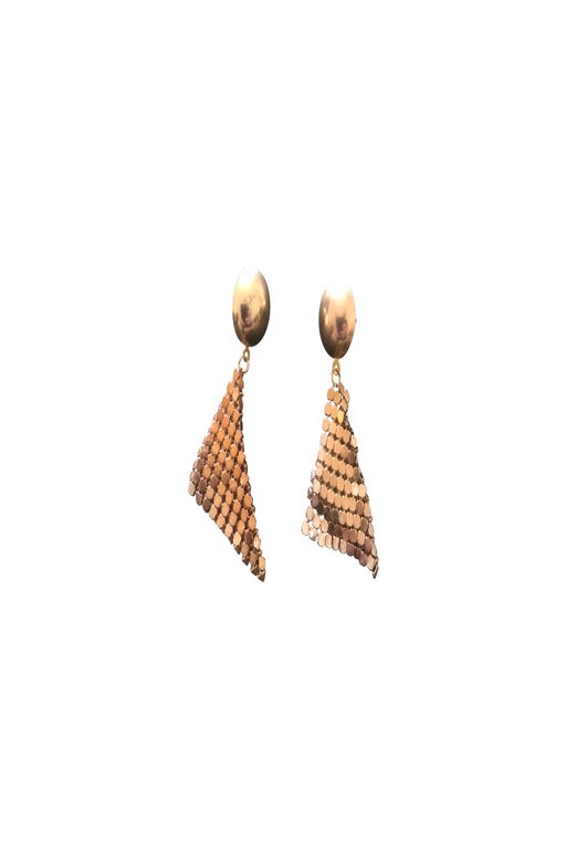 Boucles d'oreilles perçées metal