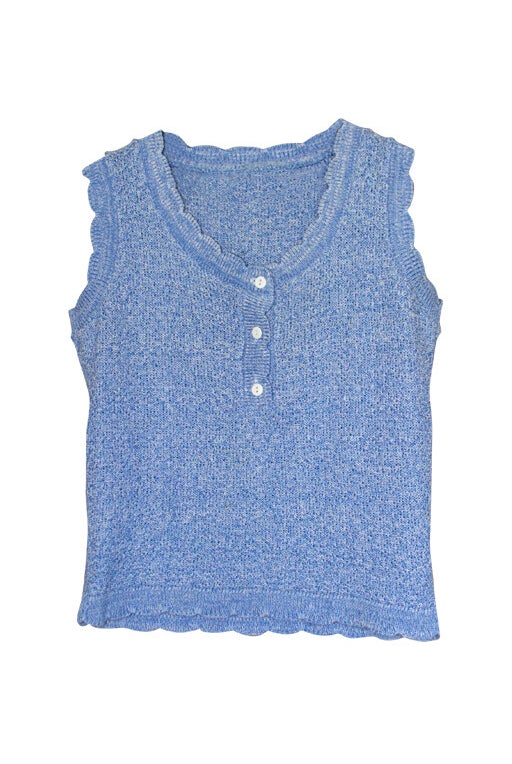 Cotton sleeveless sweaters