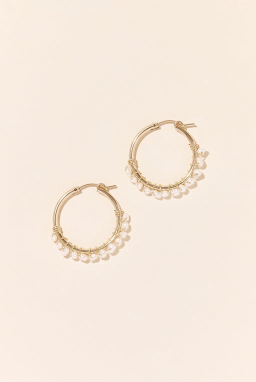 Camille Colette Studio hoop earrings