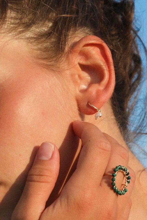 Camille Colette Studio hoop earrings