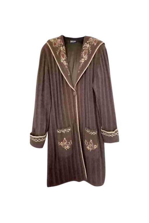 Long angora jacket