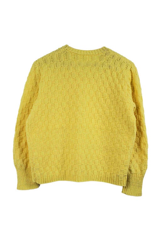 Yellow wool sweater