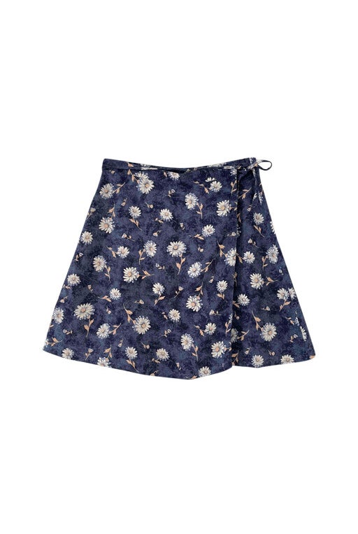 Floral mini skirt 