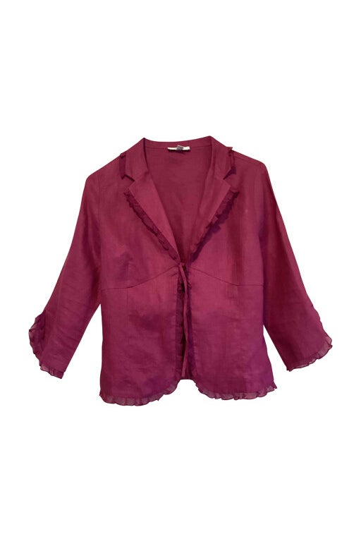 Linen and silk jacket 