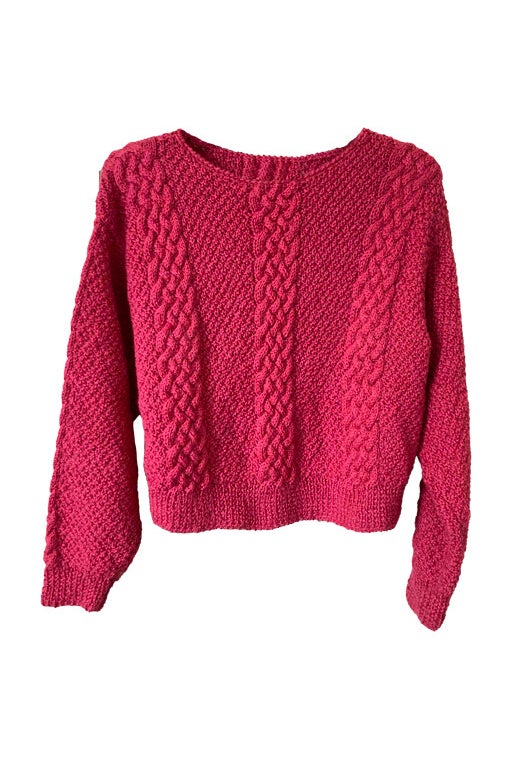 Knitted sweater 