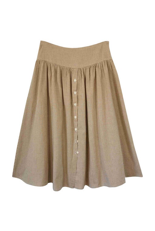 Gingham skirt 
