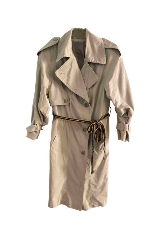 80's trench coat
