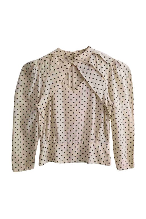 Polka dot blouse