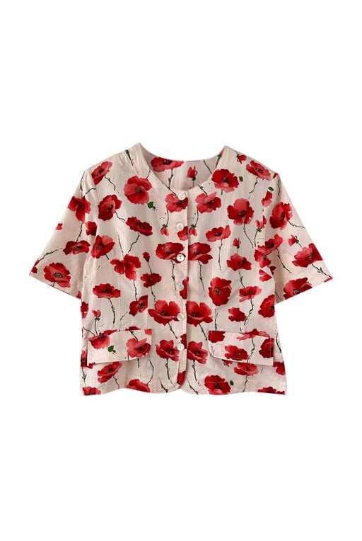 Blouse à fleurs 