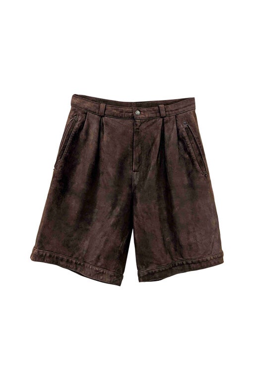 Suede shorts 