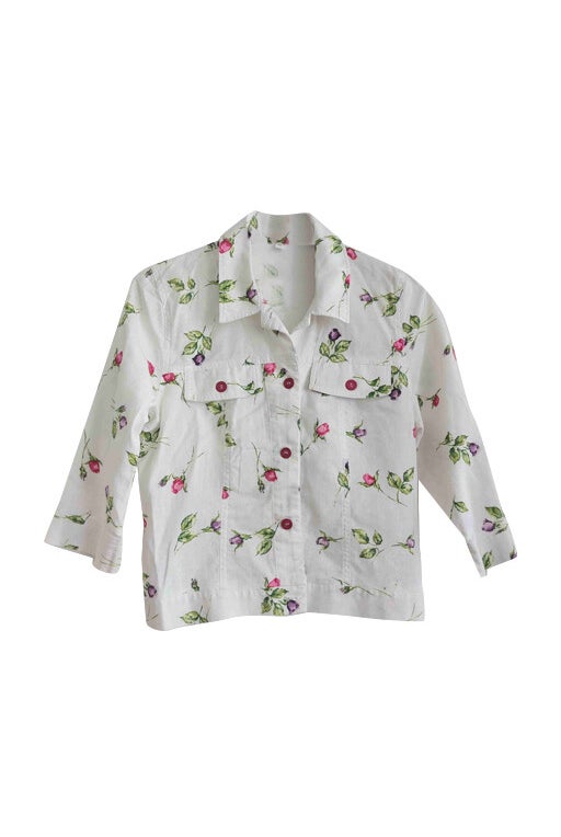 Veste à fleurs 