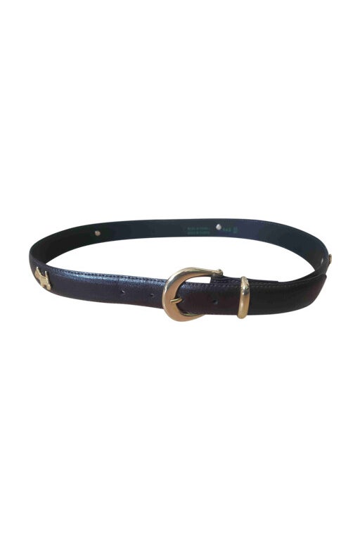 Leather belt