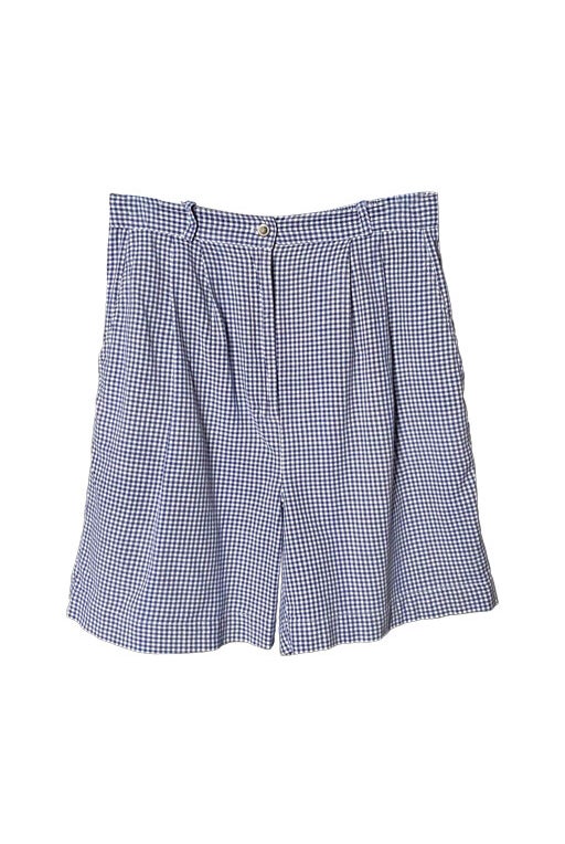 Gingham Bermuda shorts 