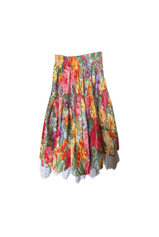 Floral mini skirt 