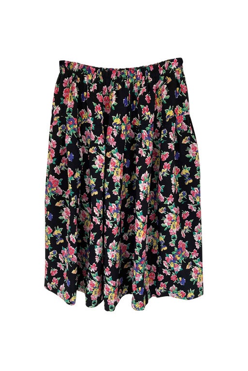 Floral skirt 