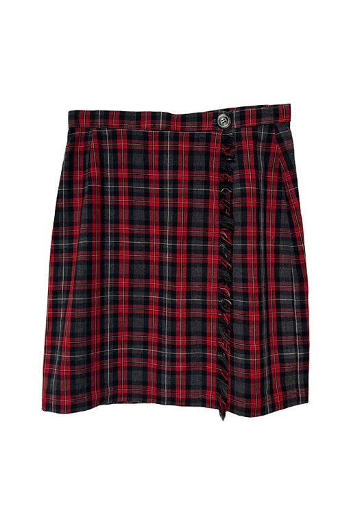 Plaid skirt 