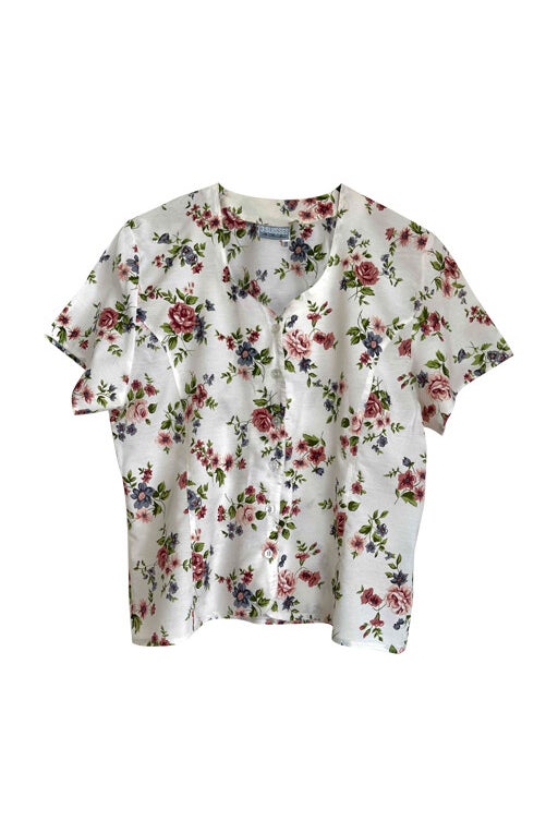 Chemise à fleurs 