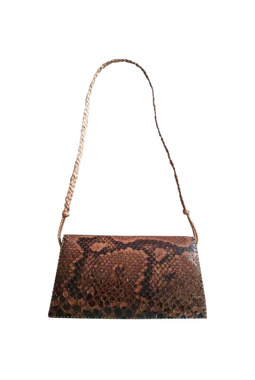 Exotic leather bag 