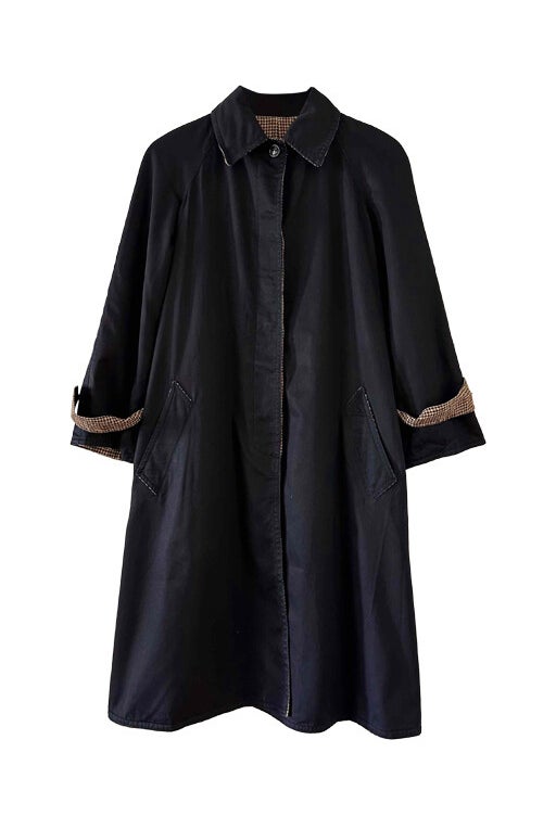 Reversible trench coat 