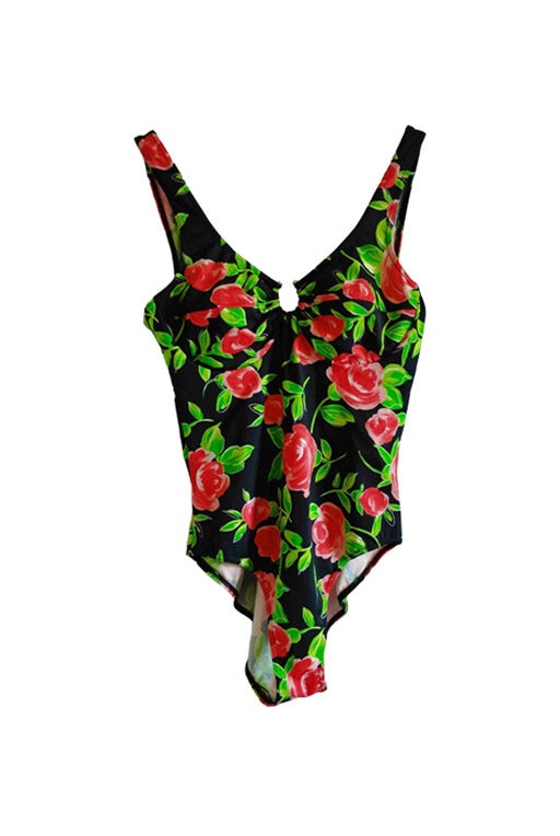 Maillot de bain à fleurs 