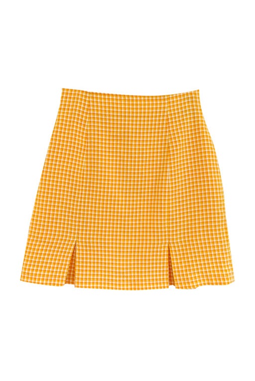 Cotton mini skirt 