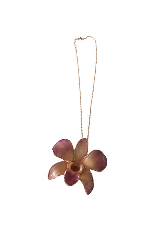 Flower necklace 