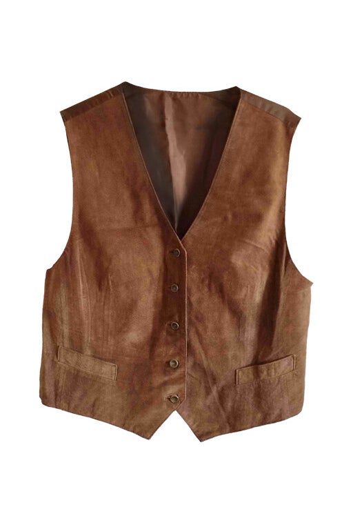 Suede vest 