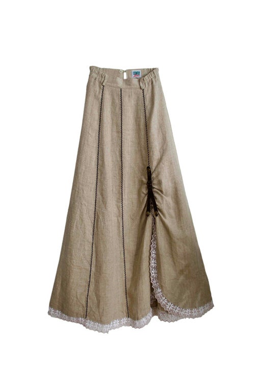 Linen skirt