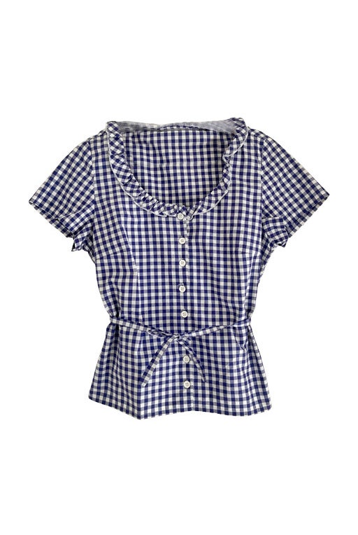 Gingham top 