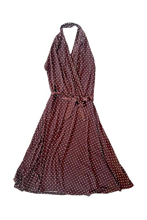 Robe à pois 