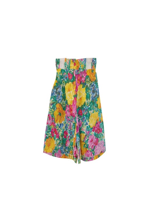 Floral Bermuda shorts 