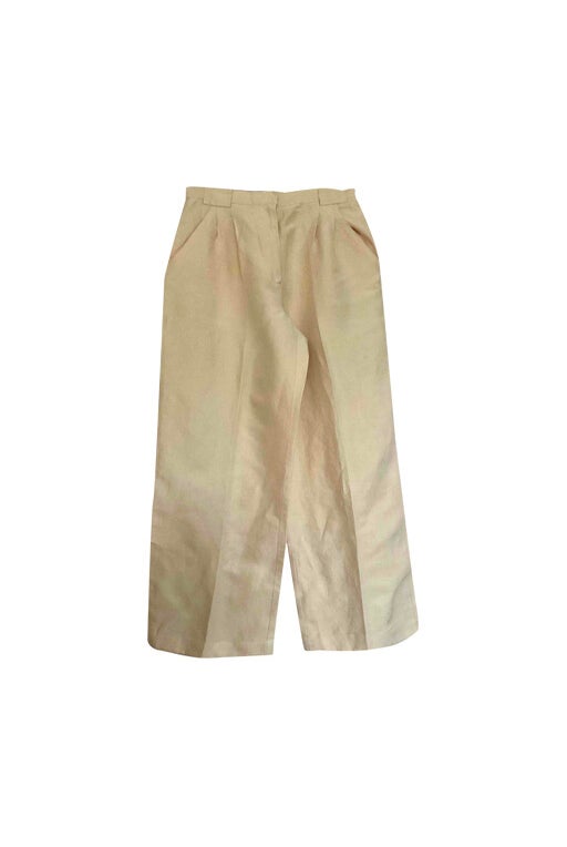 Linen and silk pants 
