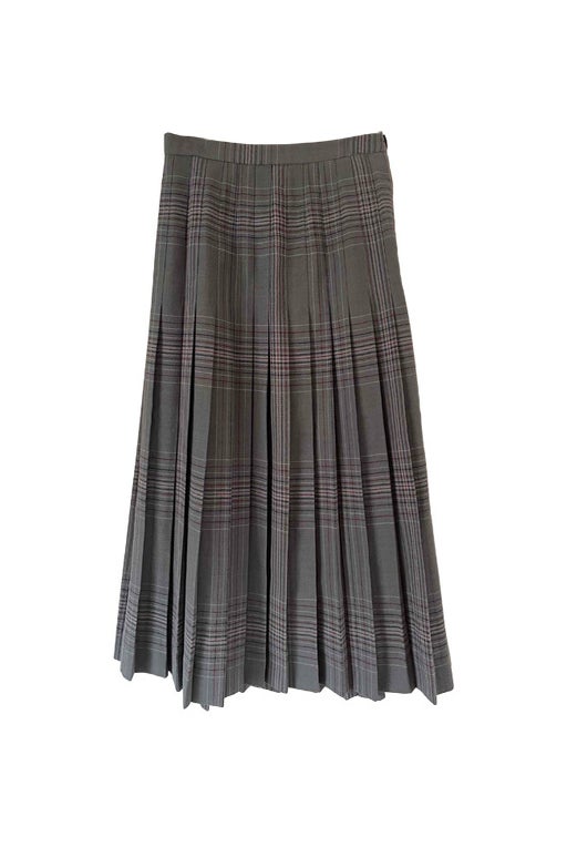 70's pleated skirt
