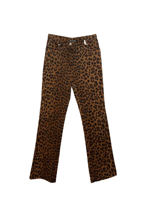 Sonia Rykiel leopard pants