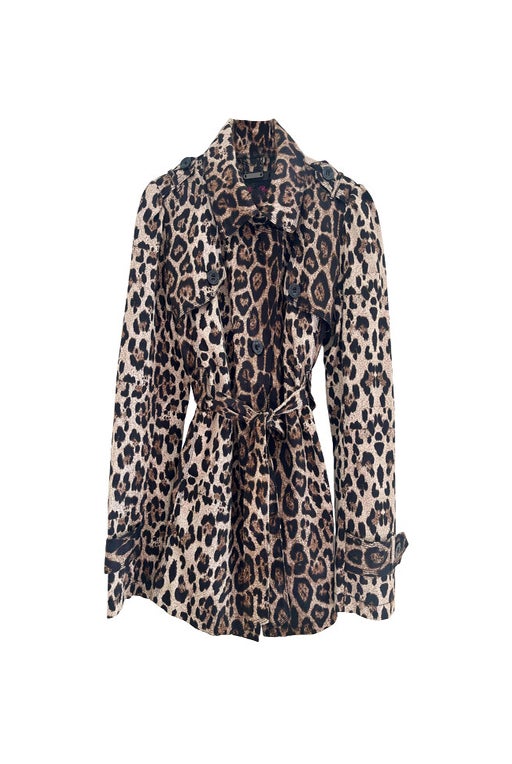 Leopard safari jacket 