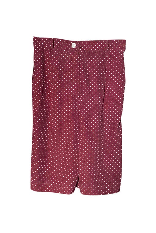 Polka dot Bermuda shorts 
