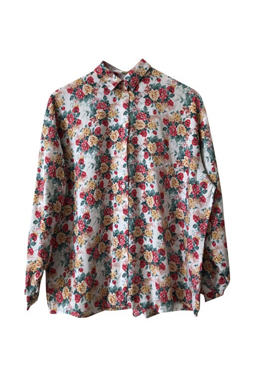 Chemise à fleurs 