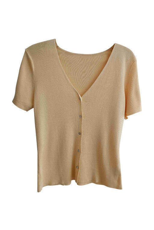 Viscose and cotton top 