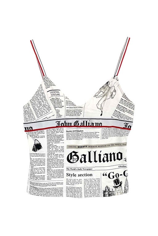 Top John Galliano 