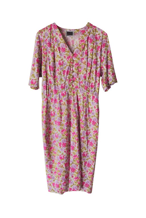 Robe à fleurs 