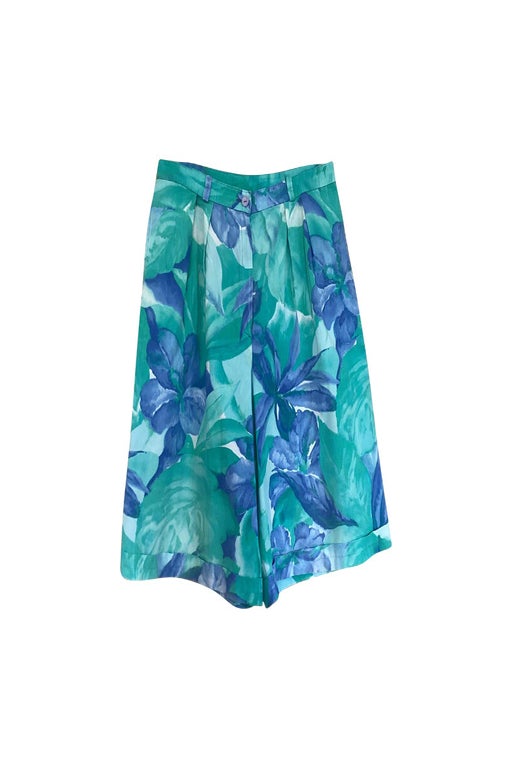 Floral Bermuda shorts 