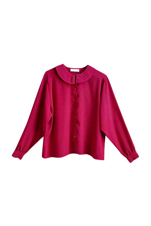 Fuchsia blouse 