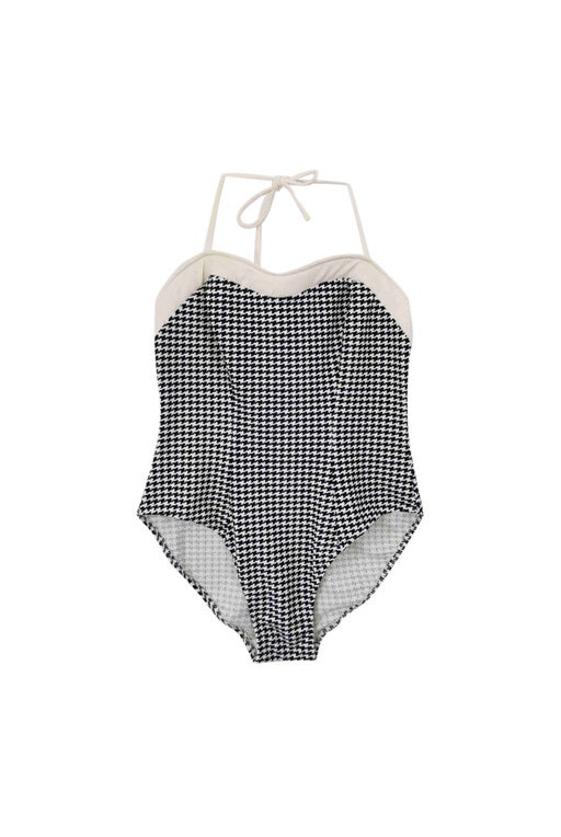 Houndstooth swimsuit