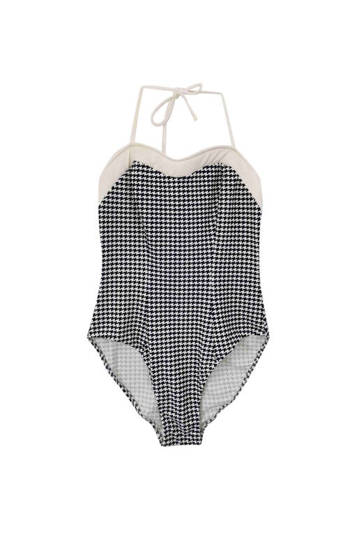 Houndstooth swimsuit