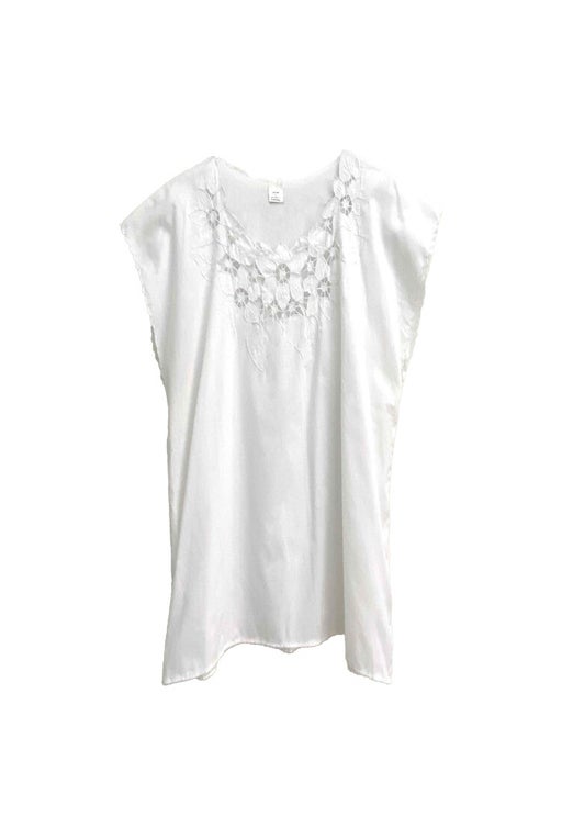 Cotton and viscose top 