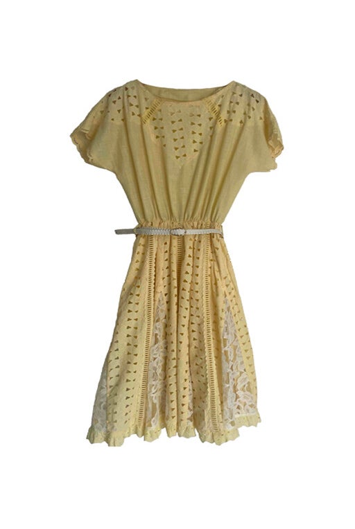 Linen and cotton dress 