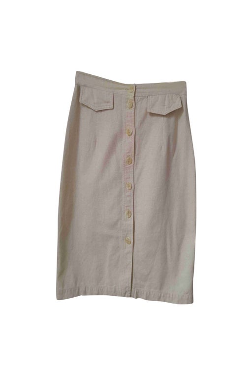 Linen and cotton skirt